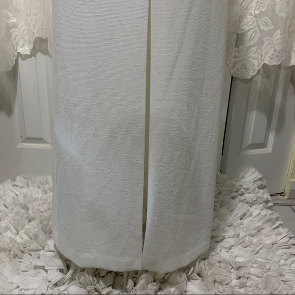 BCBGMAXAZRIA Ágata Full Length Off white Dress 2 - Picture 13 of 15